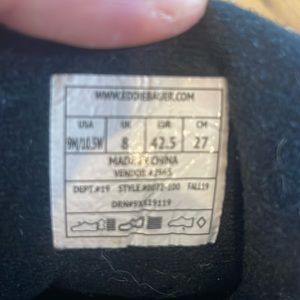 Men’s Eddie Bauer high top boots